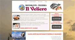 Desktop Screenshot of ilvelieroristorante.com
